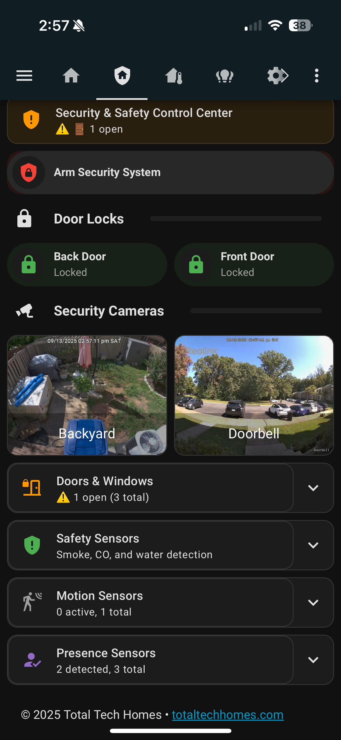 Security & Safety Center